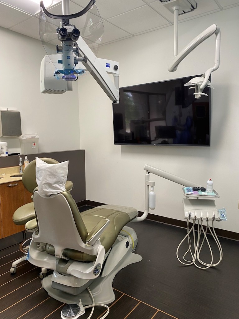 Dental Chair in Operatory